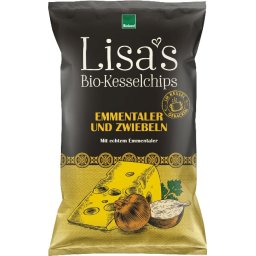 Chipsuri de cartofi cu branza si ceapa Lisa`s