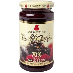 Gem de fructe de padure indulcit cu nectar de agave fara zahar bio 225g Zwergenwiese