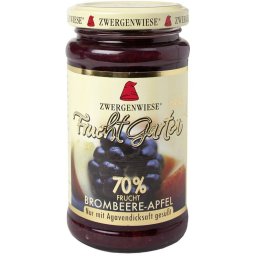 Gem de mure si mar indulcit cu nectar de agave fara zahar bio 225g Zwergenwiese