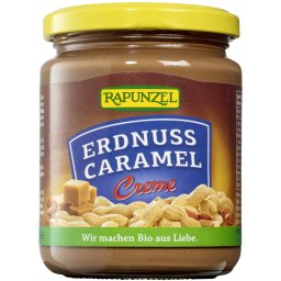 Crema arahide cu caramel bio 250g Rapunzel