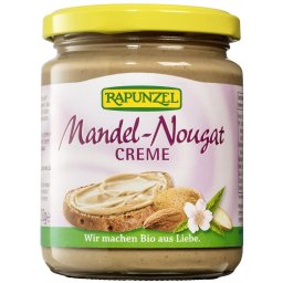 Crema cu migdale si nougat bio 250g Rapunzel
