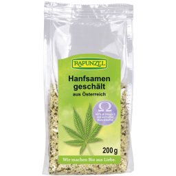 Seminte de canepa decojite bio 200g Rapunzel