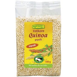 Quinoa integrala expandata bio 100g Rapunzel