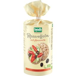 Vafe din orez si amarant fara gluten Byodo