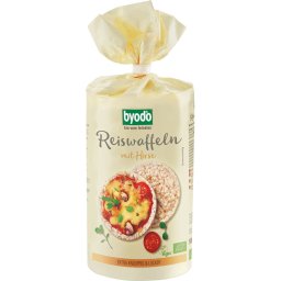 Vafe din orez si mei fara gluten Byodo