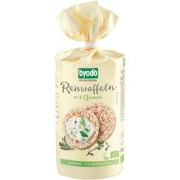 Vafe din orez si quinoa fara gluten Byodo