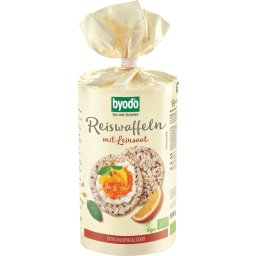 Vafe din orez si seminte de in fara gluten Byodo