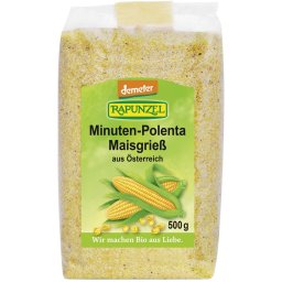 Griş de porumb pentru mamaliga instant bio 500g Rapunzel