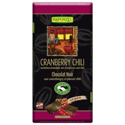 Ciocolata amaruie cu merisor si chilli Rapunzel