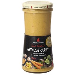 Sos cu legume si curry fara gluten bio 420ml Zwergenwiese