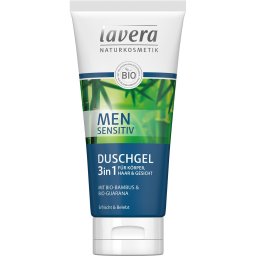 Gel de dus 3 in 1 barbati pentru corp, par si fata 200ml Lavera