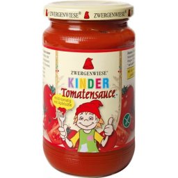 Sos de tomate pentru copii cu indulcitor din mar fara gluten bio 340ml Zwergenwiese