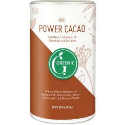 Pudra cacao power pentru baut Greenic