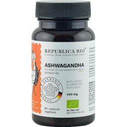 Ashwagandha 60 capsule bio 29.7g Republica bio