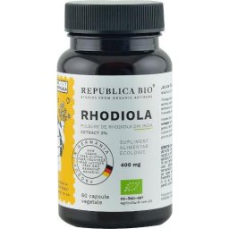 Rhodiola extract 3%, 60 capsule bio 29.7g Republica bio