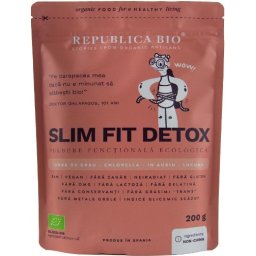 Slim fit detox, pulbere functionala bio 200g Republica bio