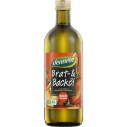 Ulei de floarea soarelui pentru gatit bio 1l Dennree