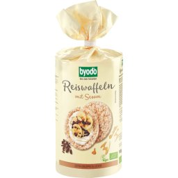 Vafe din orez si susan fara gluten Byodo