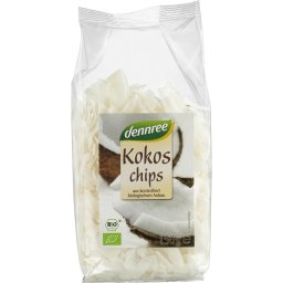Chipsuri de cocos bio 150g Dennree