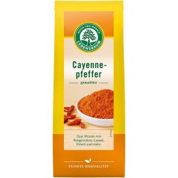 Ardei iute cayenne macinat bio 50g Lebensbaum