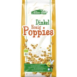Spelta expandata cu miere bio 300g Allos