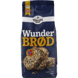 Mix pentru paine integrala cu seminte fara gluten bio 600g BauckHof