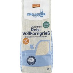 Gris din orez fara gluten demeter bio 500g Spielberger