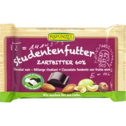 Ciocolata amaruie cu mix de fructe si alune Rapunzel