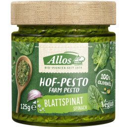 Pesto bio cu spanac Allos