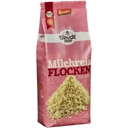 Fulgi de orez integral pentru lapte fara gluten bio 425g BauckHof