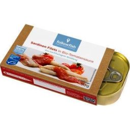 File de sardine in sos de tomate bio Followfish