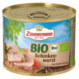 Conserva cu carne fara gluten bio 200g Zimmermann