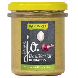 Pasta tartinabila jo cu ceapa bio 140g Rapunzel