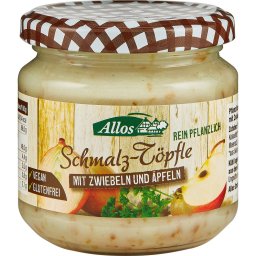 Unsoare vegetala cu ceapa si mar fara gluten bio 150g Allos
