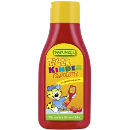 Ketchup tiger pentru copii indulcit cu nectar de mere Rapunzel