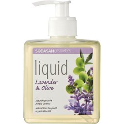 Sapun lichid cu lavanda si masline 300ml Sodasan