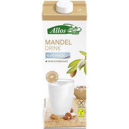 Bautura de migdale fara gluten si lactoza bio 1l Allos