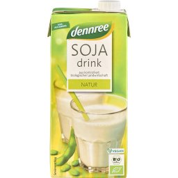 Bautura de soia fara lactoza bio 1l Dennree