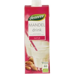 Bautura de migdale, fara lactoza bio 1l Dennree