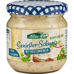 Unsoare vegetala cu ceapa prajita fara gluten bio 150g Allos