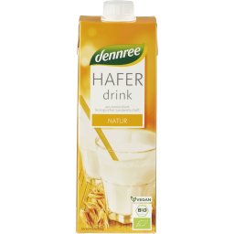 Bautura de ovaz integral fara lactoza bio 1l Dennree