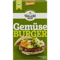 Mix pentru burger vegetal demeter bio 160g BauckHof