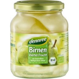 Compot din pere williams bio 350g Dennree