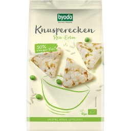 Mini crackers din orez si mazare fara gluten Byodo