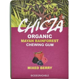 Guma de mestecat cu fructe de padure bio 30g Chicza