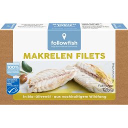 File de macrou in ulei de masline ecologic Followfish