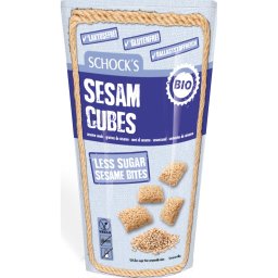 Cuburi crocante din susan bio fara gluten Schocks
