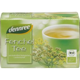 Ceai de fenicul x 20 plicuri bio 30g Dennree