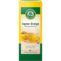 Ceai de ghimbir cu portocale x20 plicuri bio 40g Lebensbaum