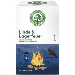 Ceai de tei si foc de tabara x20 plicuri bio 30g Lebensbaum
